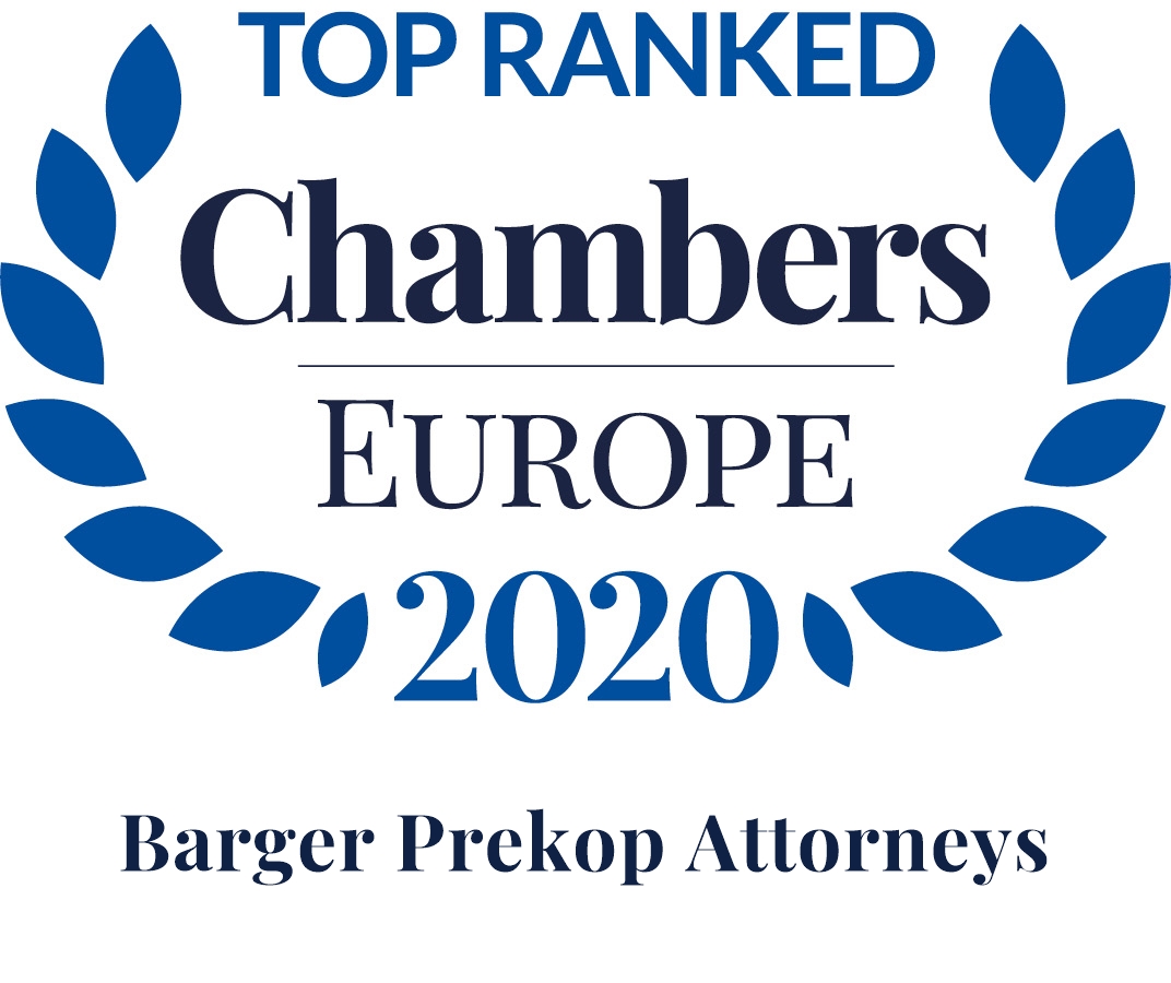 Chambers Europe - Leading firm 2020