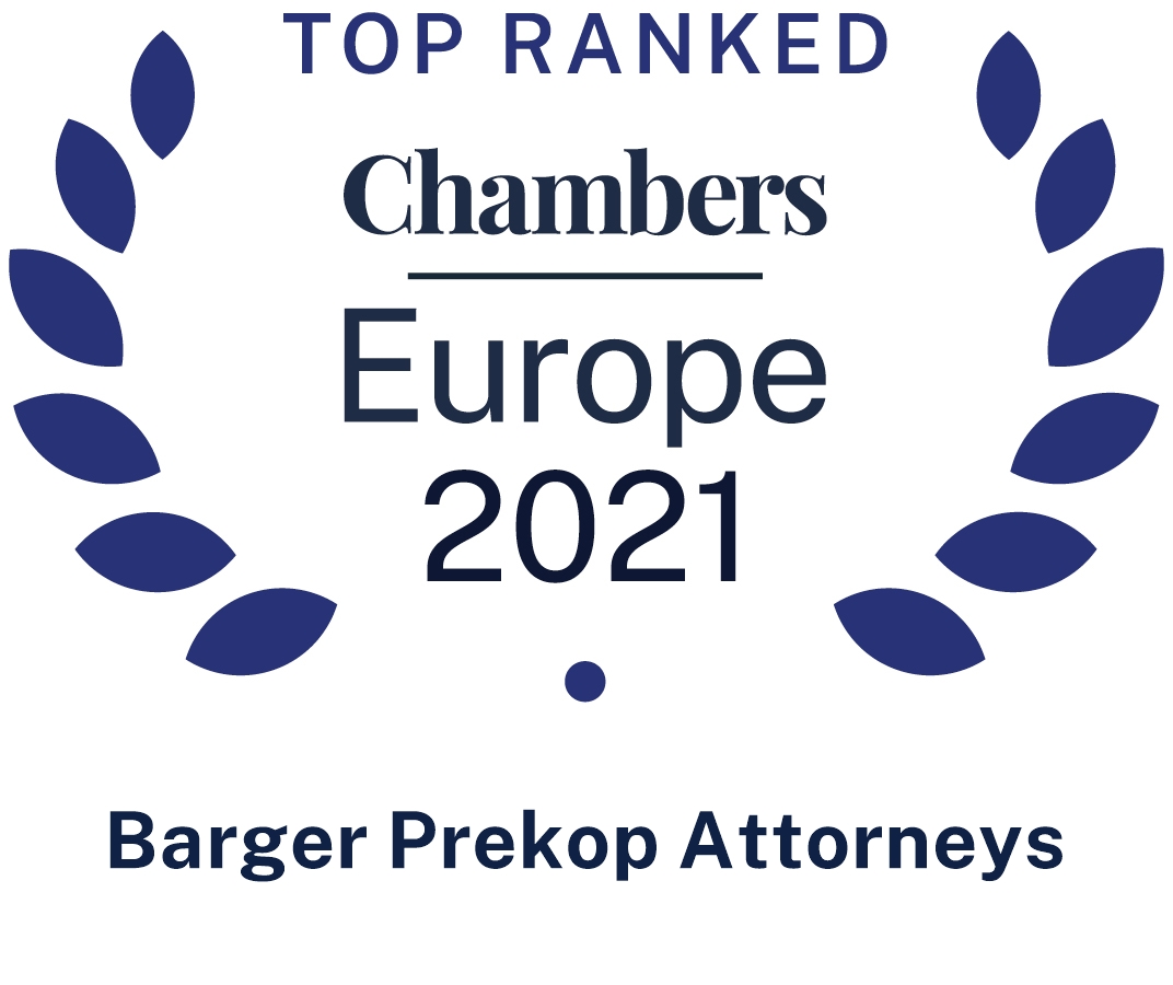 Chambers Europe - Leading firm 2021